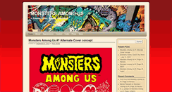 Desktop Screenshot of monsters-among-us.com